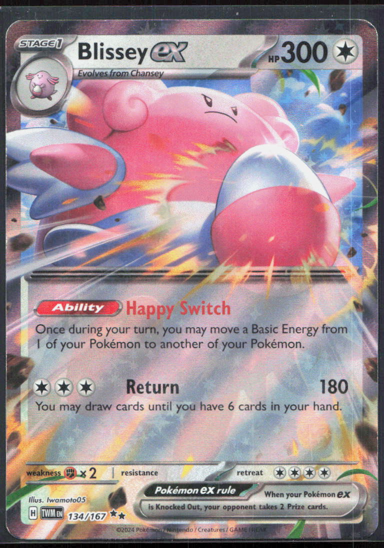 Blissey ex - SV06: Twilight Masquerade 134/167 - NM