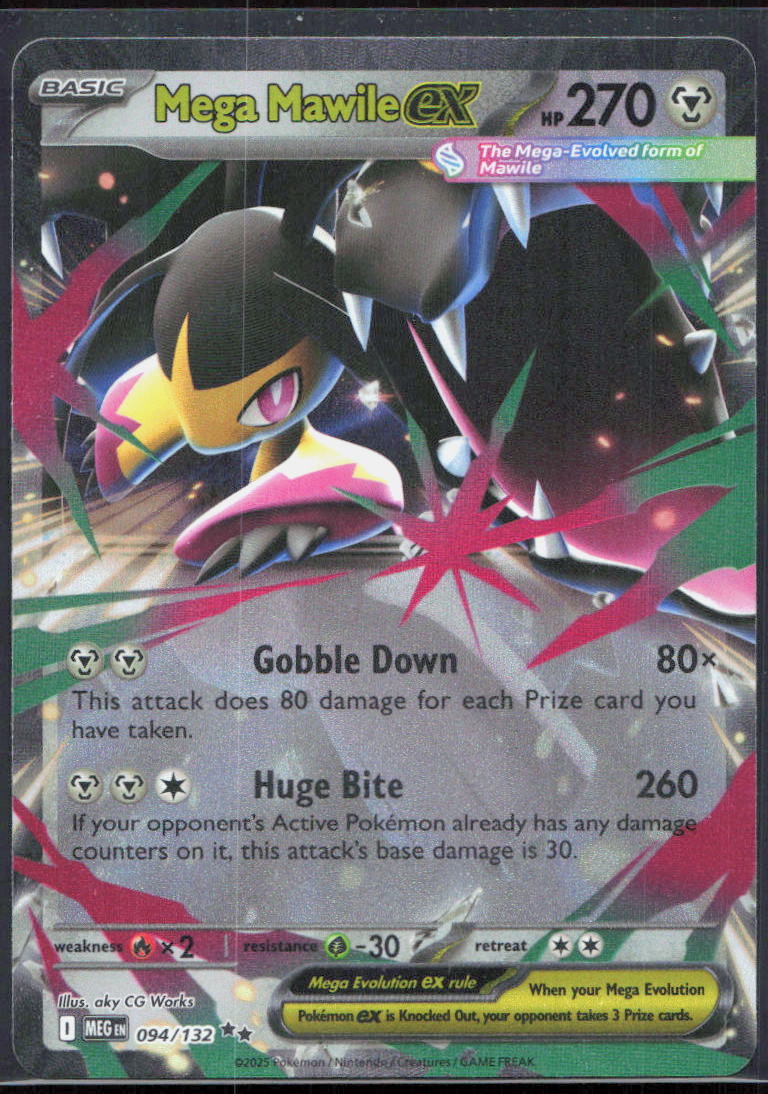 Mega Mawile ex - ME01: Mega Evolution 094/132 - NM
