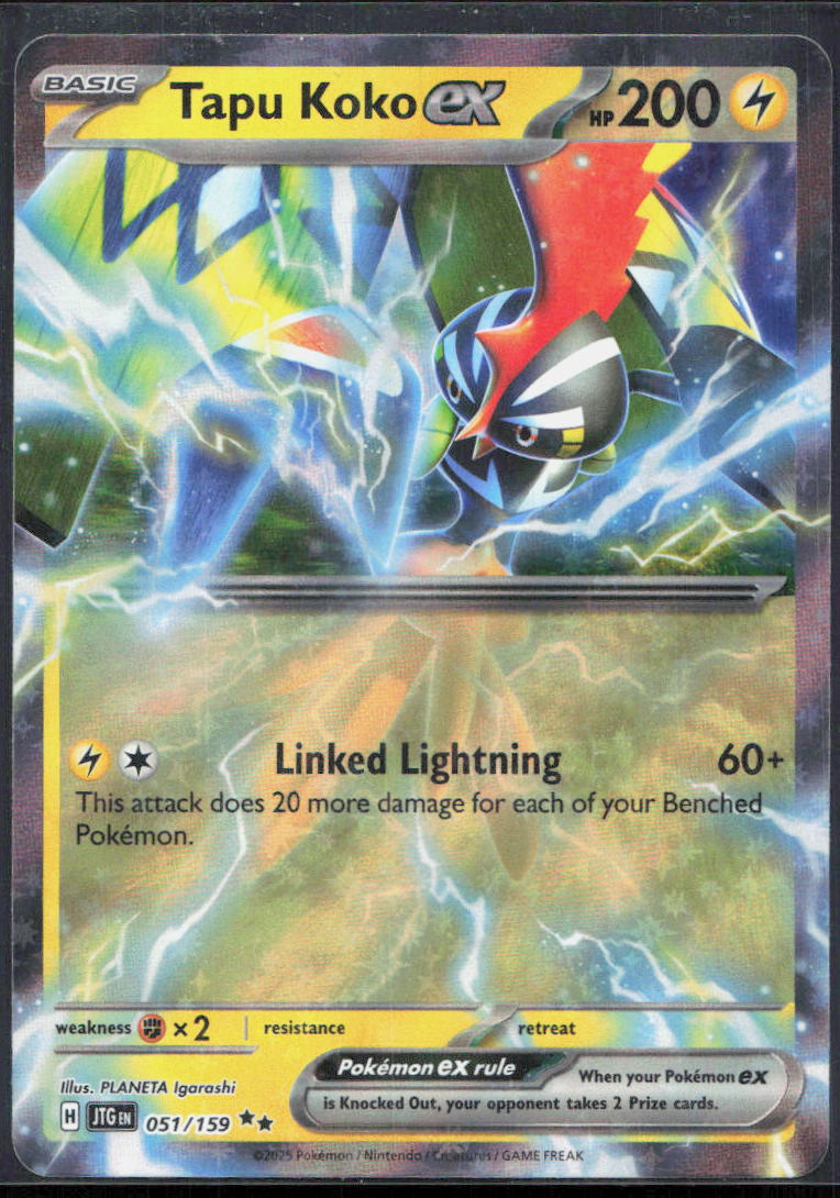 Tapu Koko ex - SV09: Journey Together 051/159 - NM