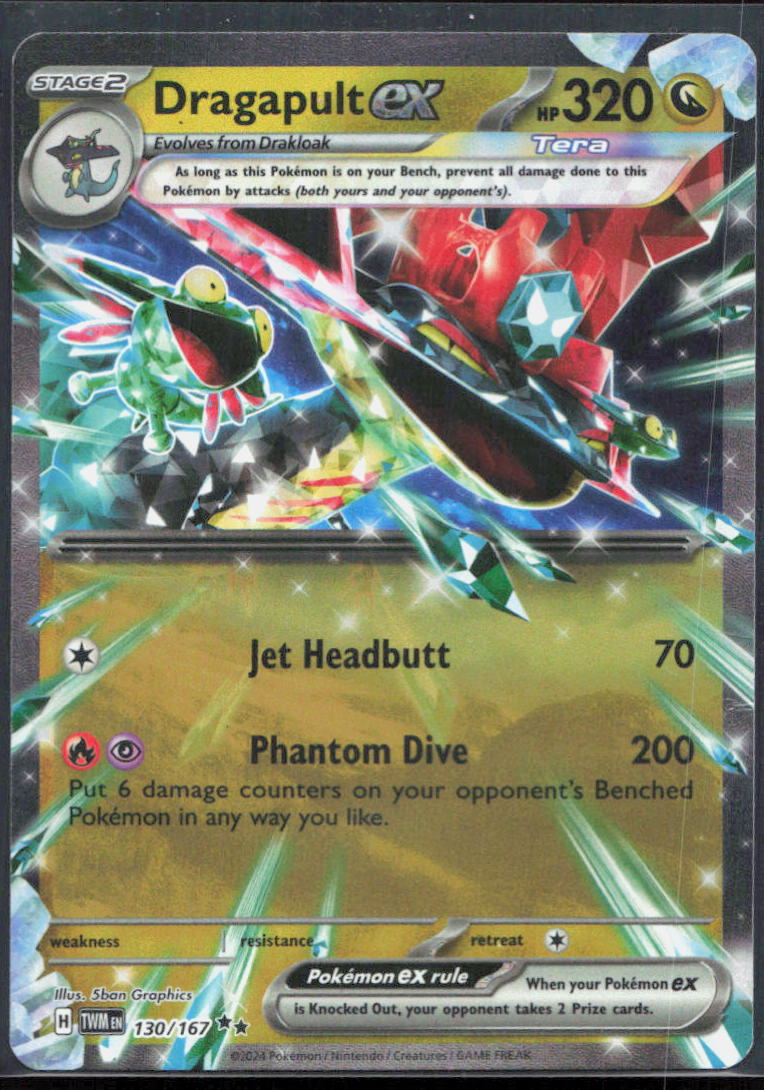 Dragapult ex - SV06: Twilight Masquerade 130/167 - NM
